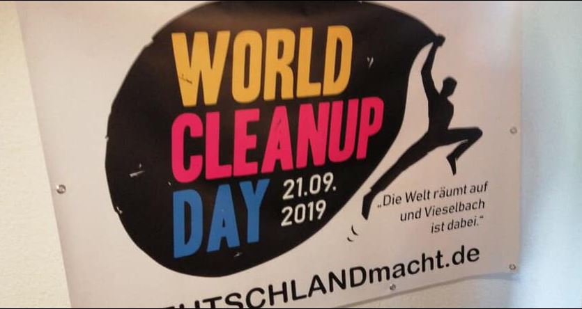 Die Welt räumt auf und Vieselbach ist dabei