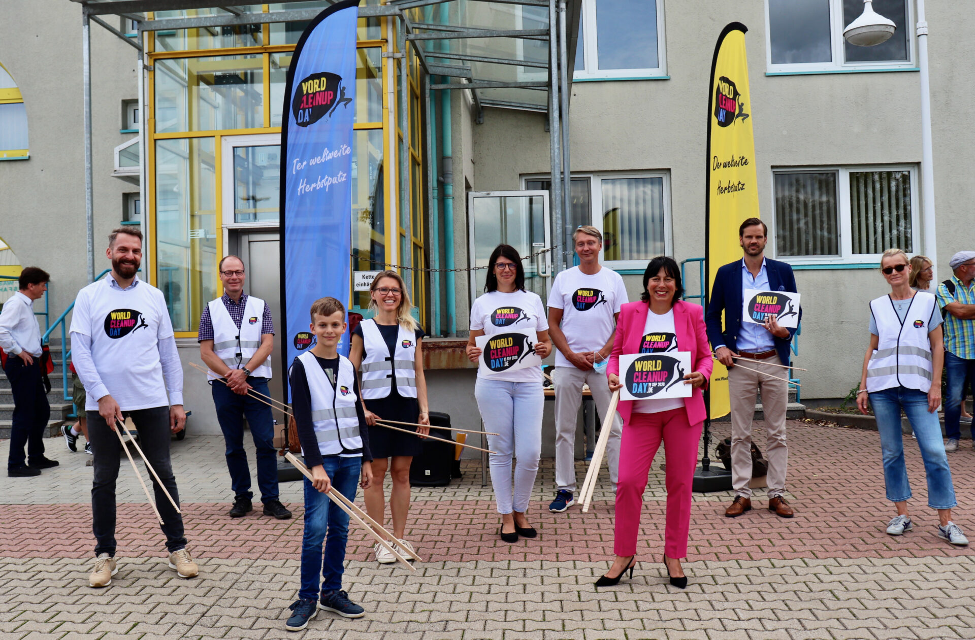 Die Welt wird sauberer und wir helfen mit - Erfurt - (Thüringen)