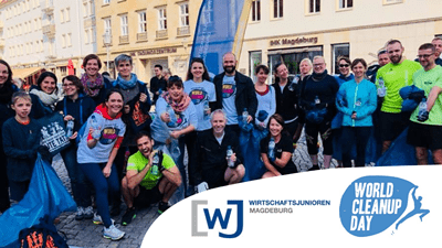 Otto räumt auf! World Cleanup Day in Magdeburg