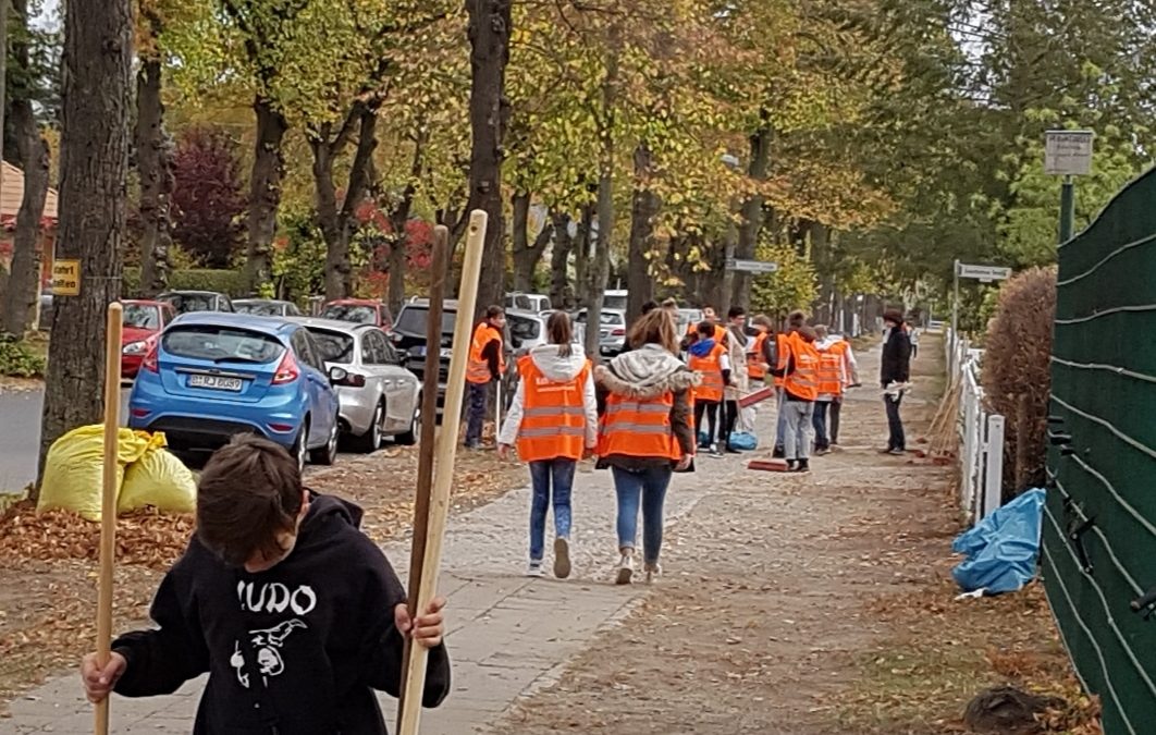 2. Herbstputz Ludwigsdorf, Rousseaupark & Waldsiedlung, Brandenburg