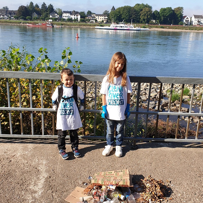Sauberes Linz am Rhein