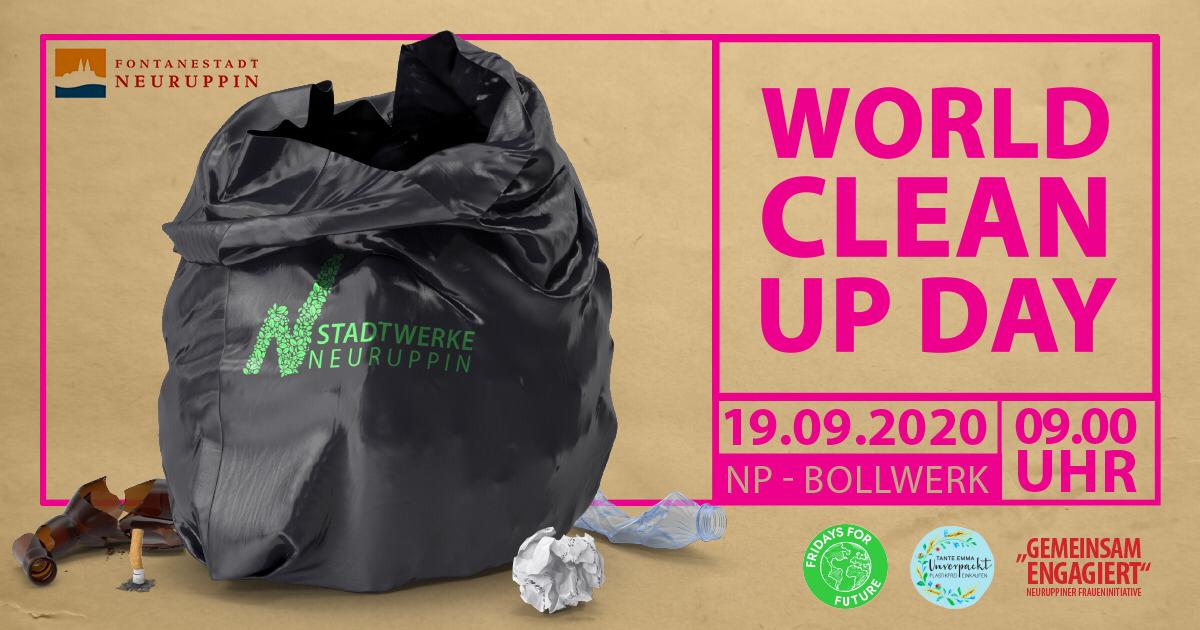 Cleanup Day in Neuruppin (Brandenburg)