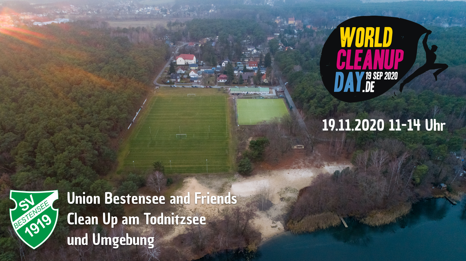 Union Bestensee and Friends Cleanup am Todnitzsee (Brandenburg)