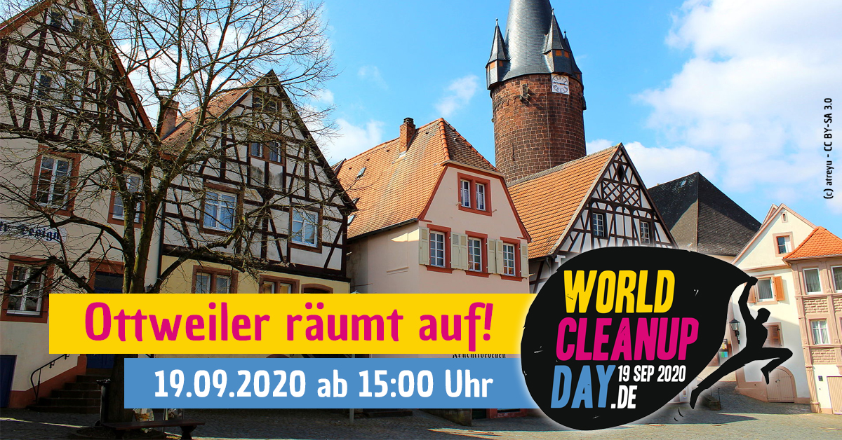 World Cleanup Day 2020 Ottweiler (Saarland)