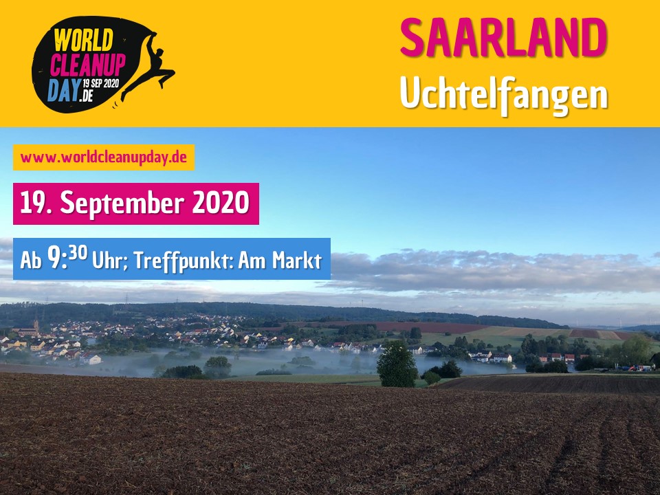 World Cleanup Day in Uchtelfangen (Saarland)