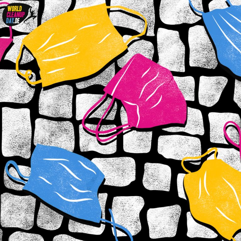 Corona Don't: Maskenmüll