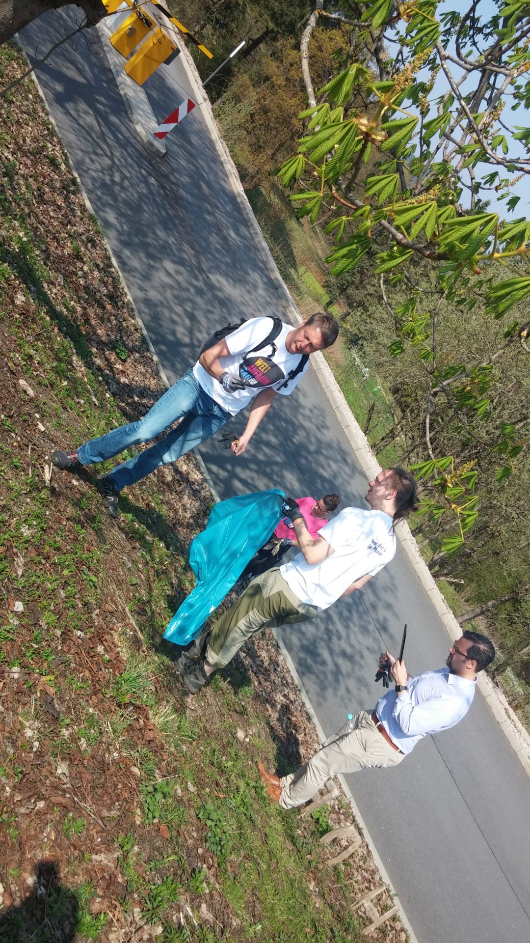 World Cleanup Day in Oberhof (Thüringen)