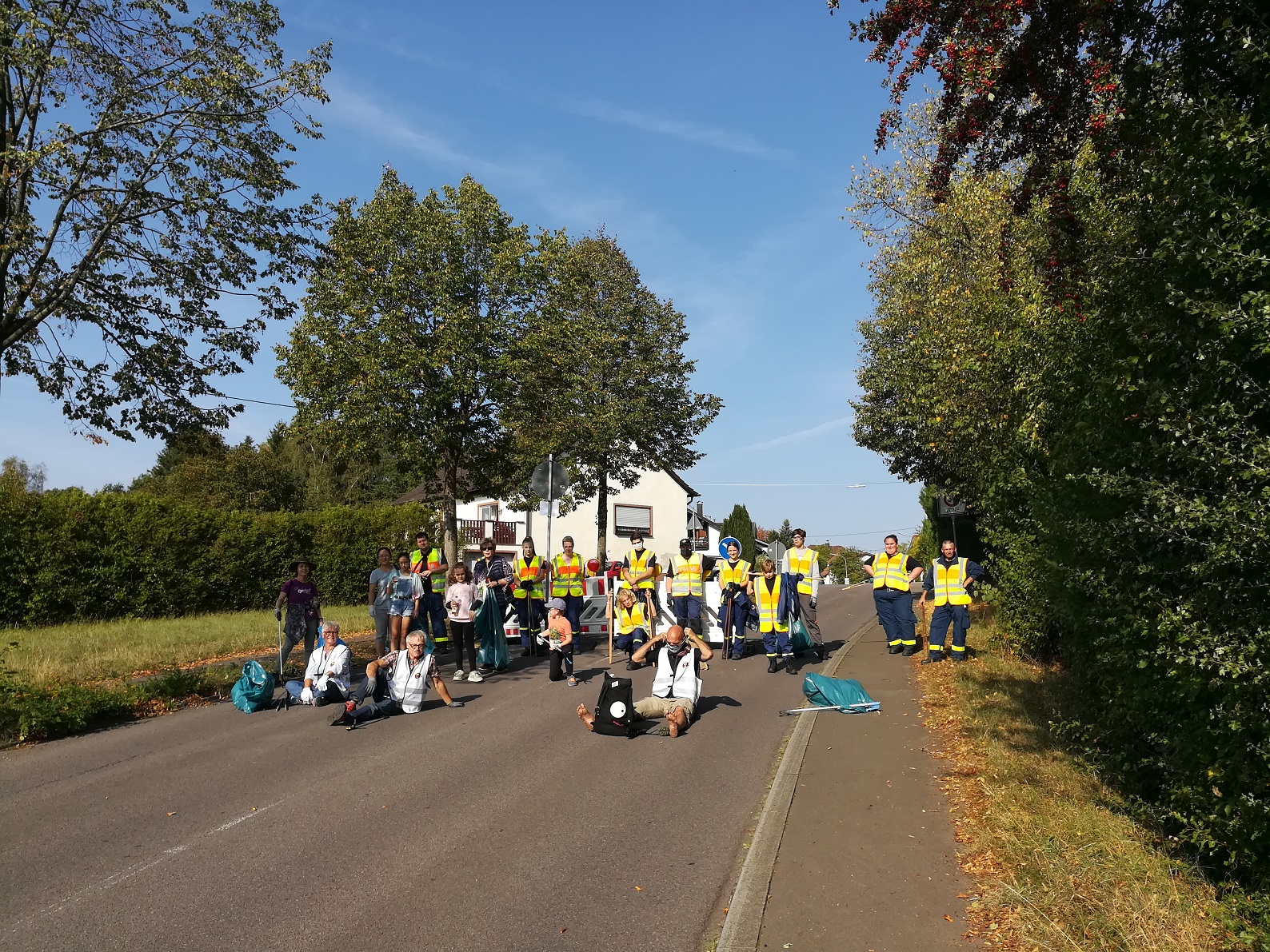 World Cleanup Day mit \'Illingen engagiert gegen Müll\' (Saarland)
