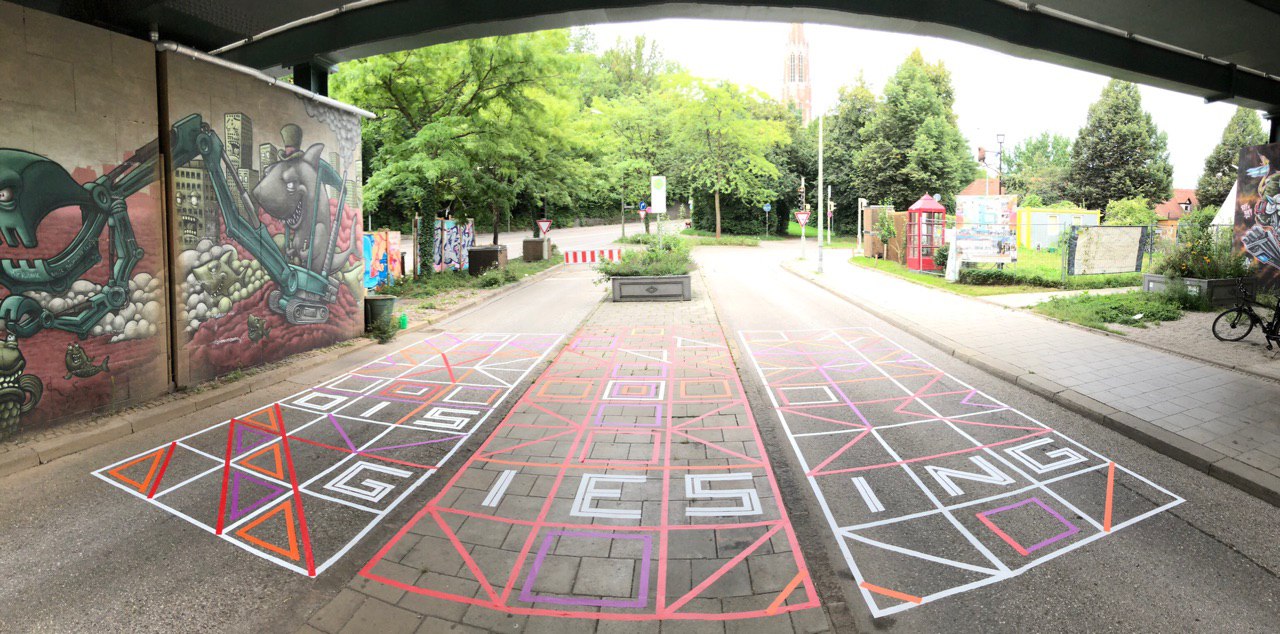 Cleanup am Halt 58 in München (Bayern)