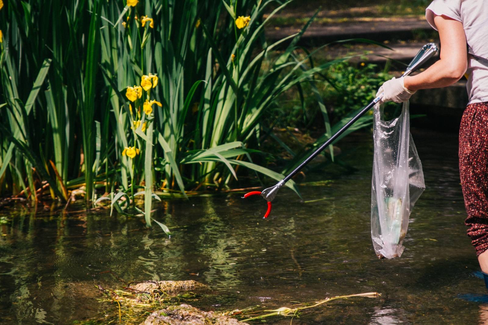 International CleanUp Day in Unterhaching (Bayern)