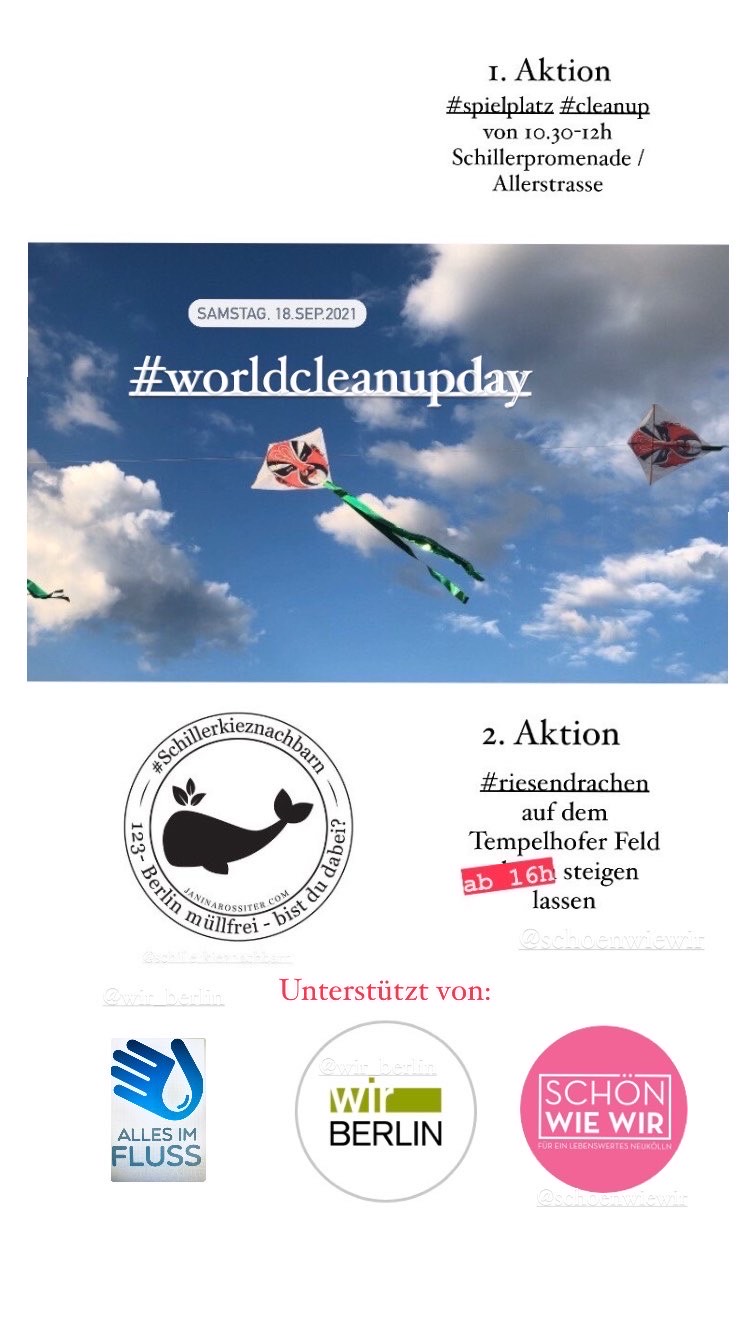 World Cleanup Day Schillerpromenade (Berlin)