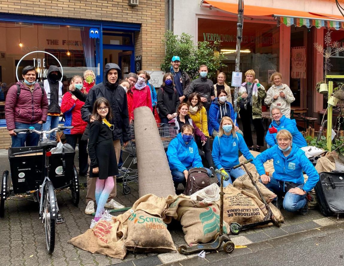 Blockblocks Düssel Cleanup mit der Puren Note (Nordrhein Westfalen)