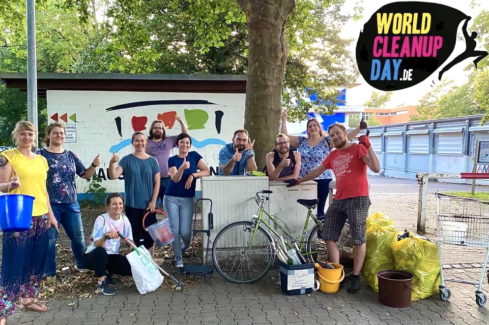 World Cleanup Day 2021 in Freiburg (Baden-Württemberg)