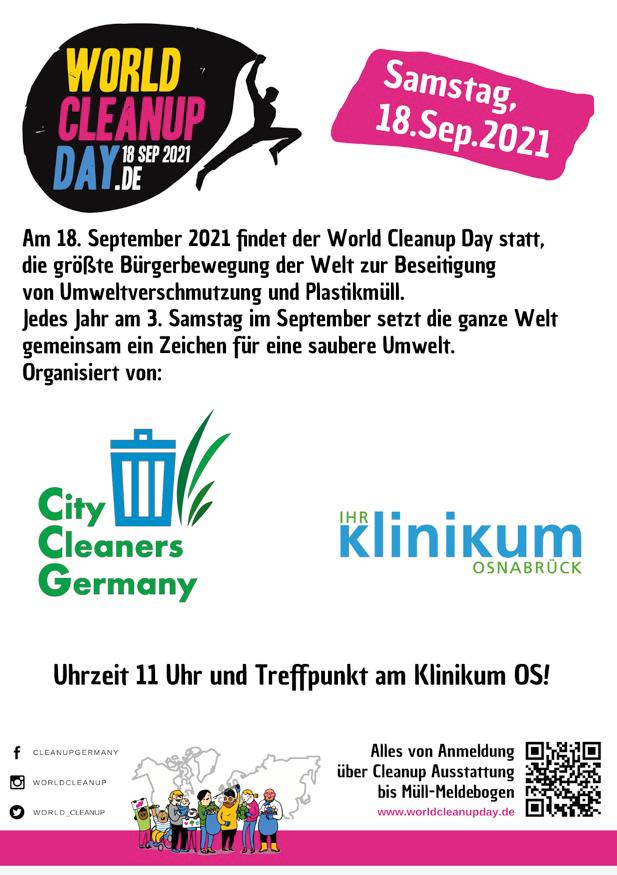 World Cleanup Day Osnabrück (Niedersachsen)