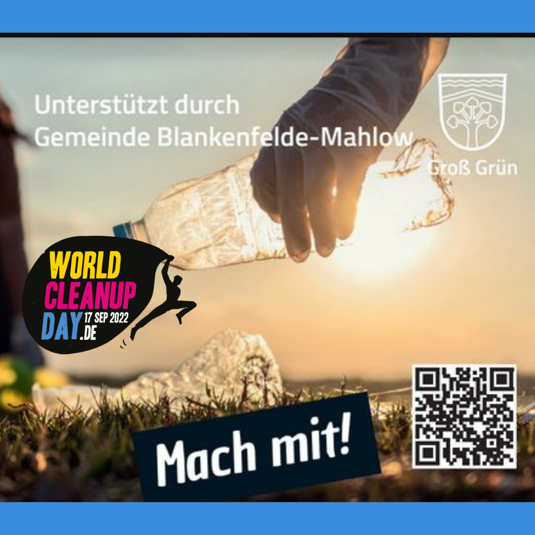 World Cleanup Day 2022 Blankenfelde-Mahlow/OT Mahlow I (Brandenburg)