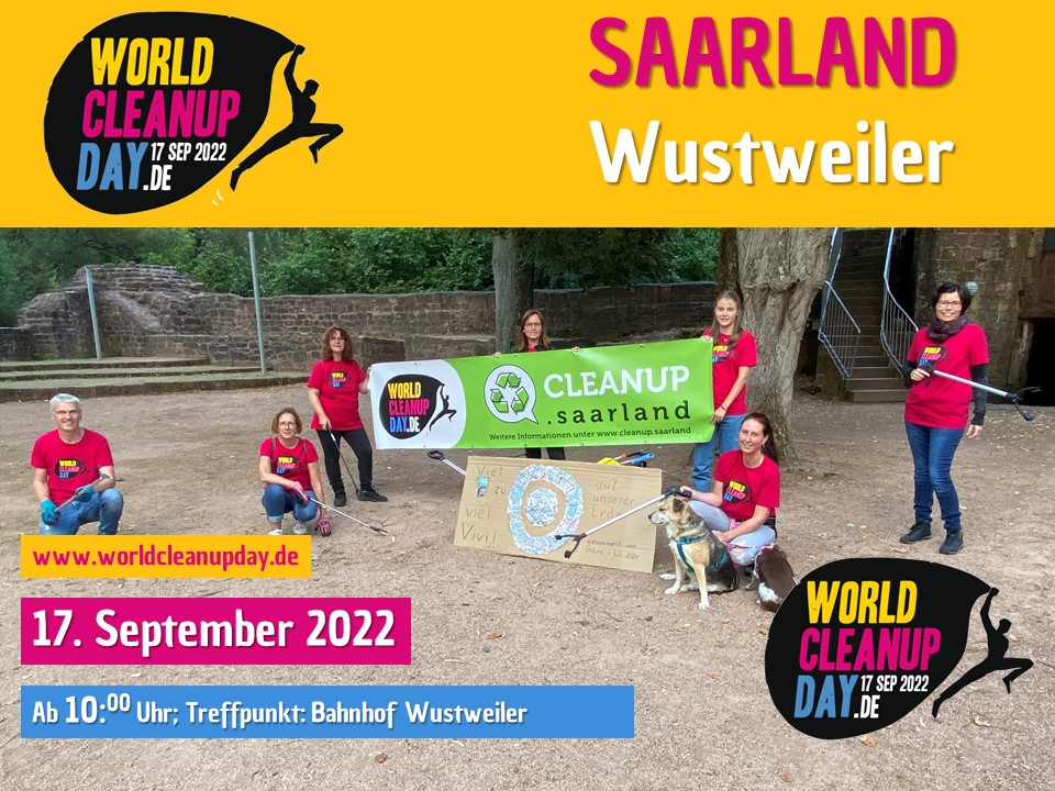 World Cleanup Day in Illingen-Wustweiler - Saarland