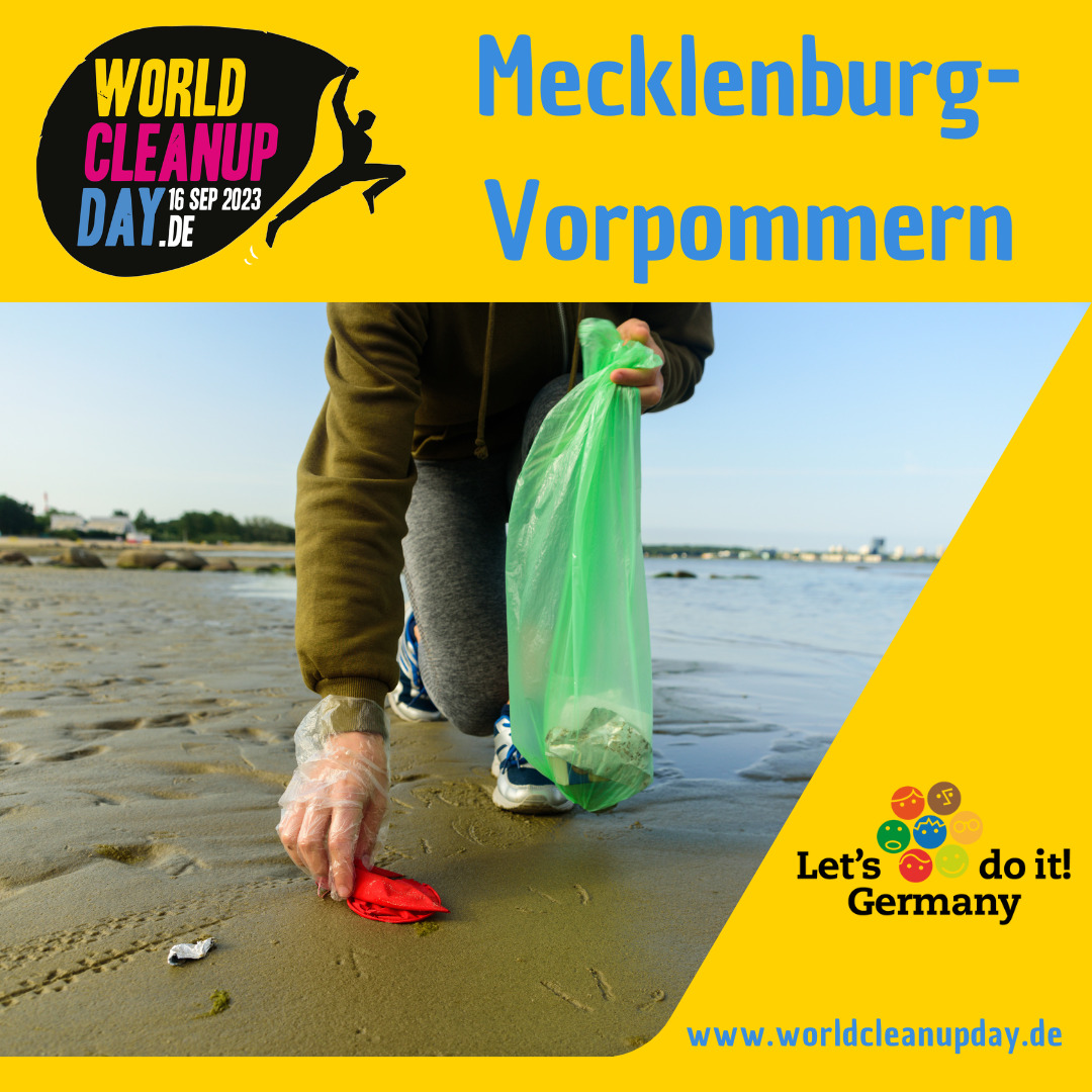 Cleanup in Wismar (Mecklenburg-Vorpommern)