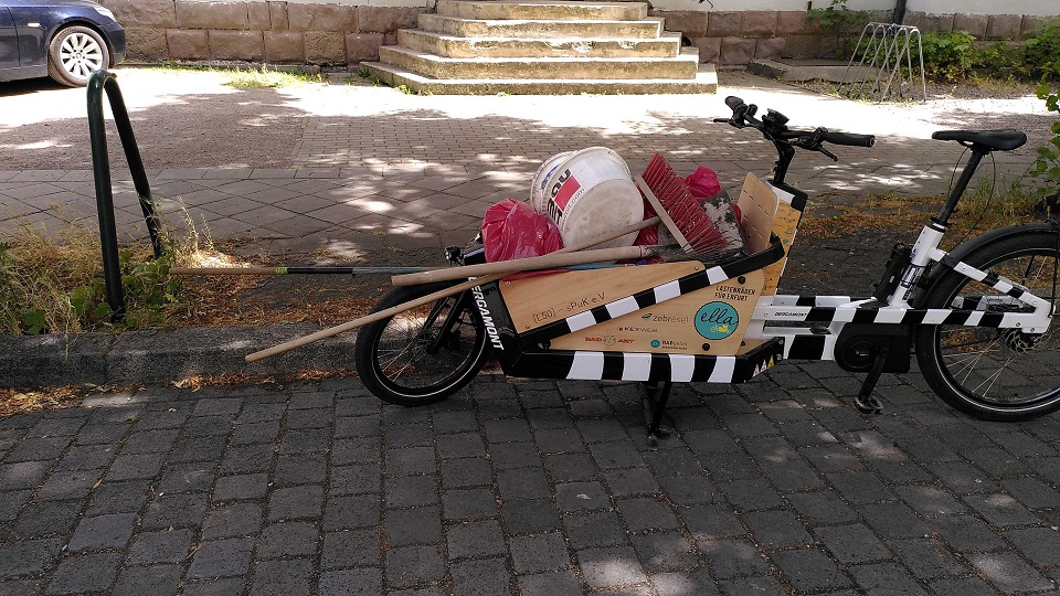 Cleanup in der Johannesvorstadt, Erfurt (Thüringen)