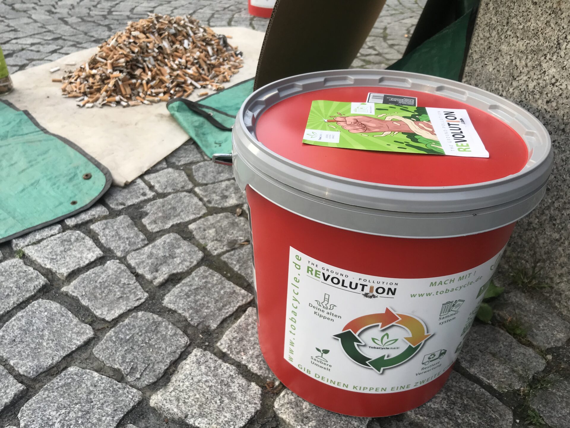 Aktion "Sei kein Kippenschnipper" (Thüringen)