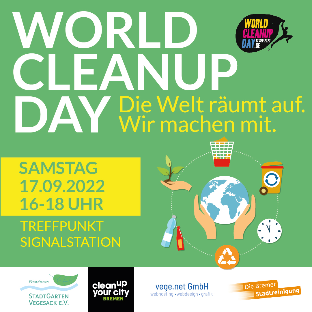 Clean Up Stadtgarten Vegesack (Bremen)