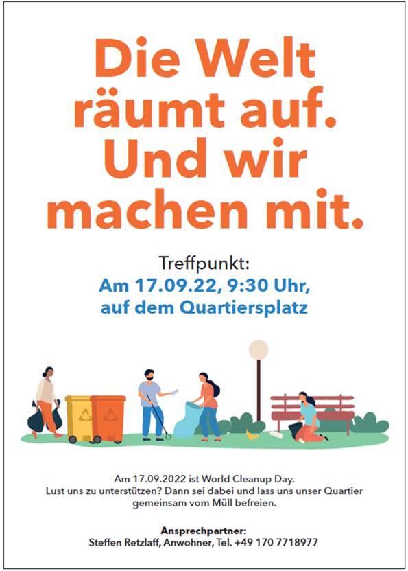 Cleanup Steimker Gärten (Niedersachsen)