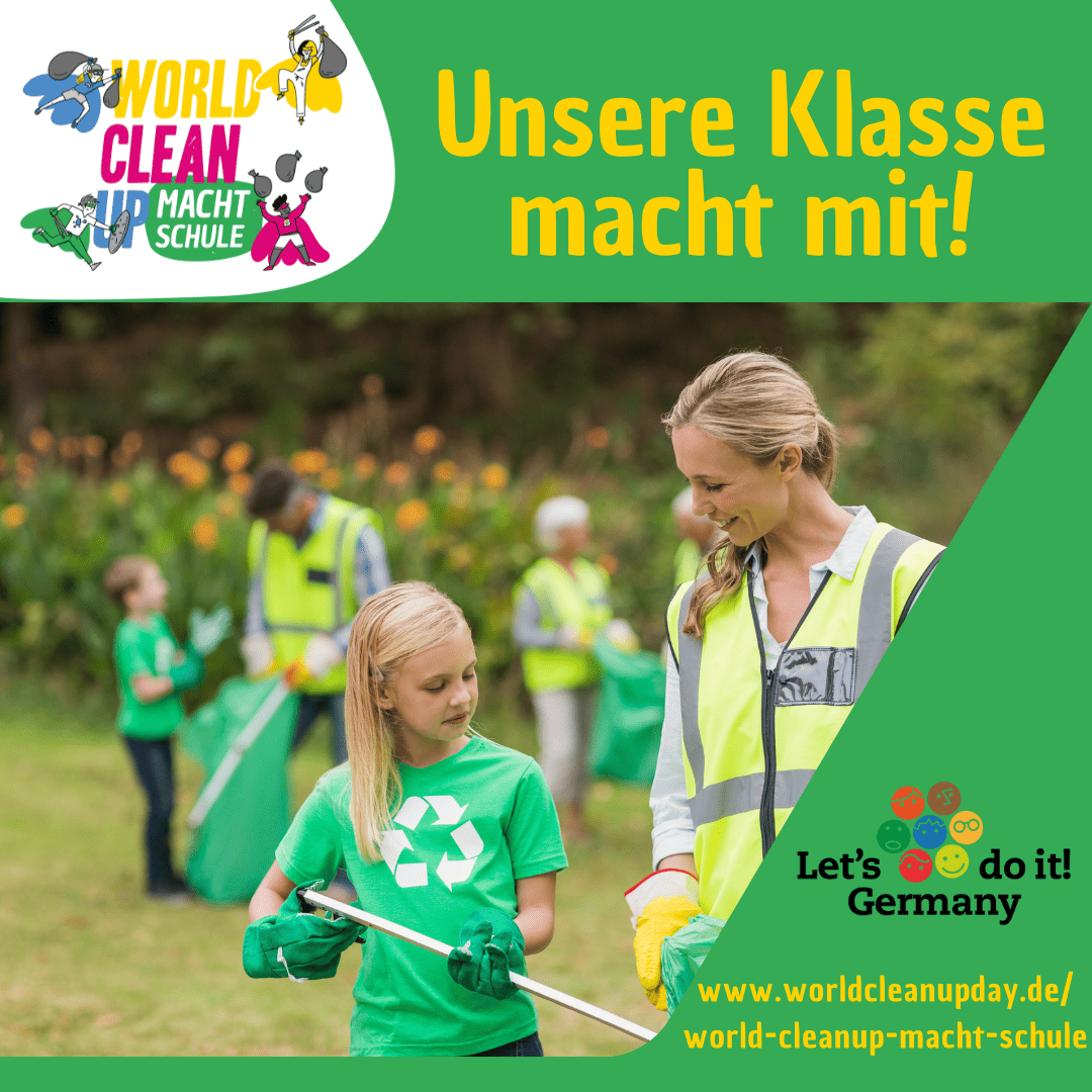 Clean Up Day der Schule am Falkplatz (Berlin)