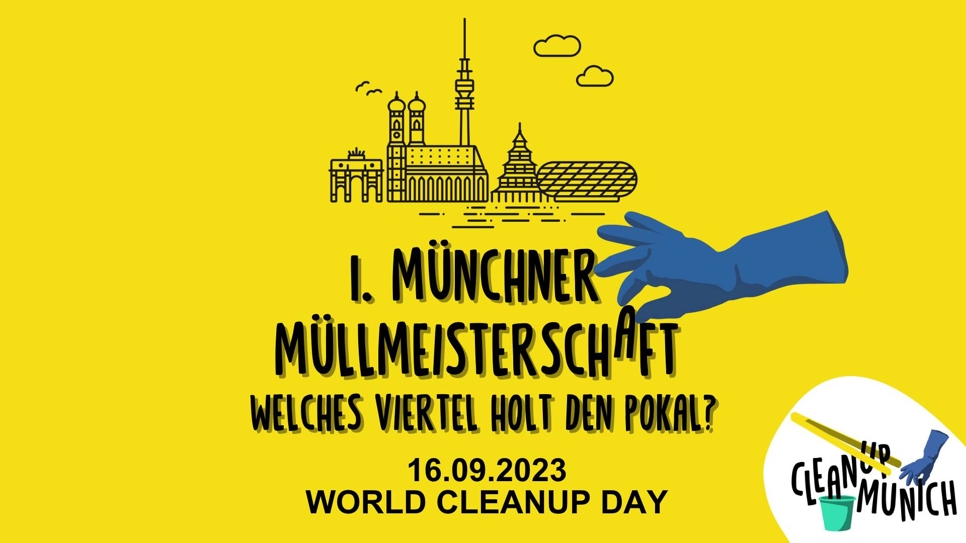 1. Münchner Müllmeisterschaft - RIEM (Bayern)
