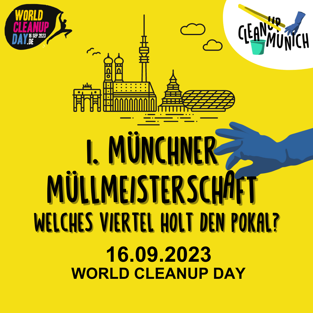 1. Münchner Müllmeisterschaft - auch im Olympiadorf (Bayern)