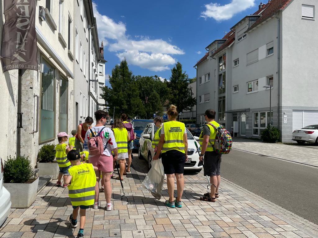 WCD und Let's Putz am Tag des Engagements in Göppingen! (Baden-Württemberg)