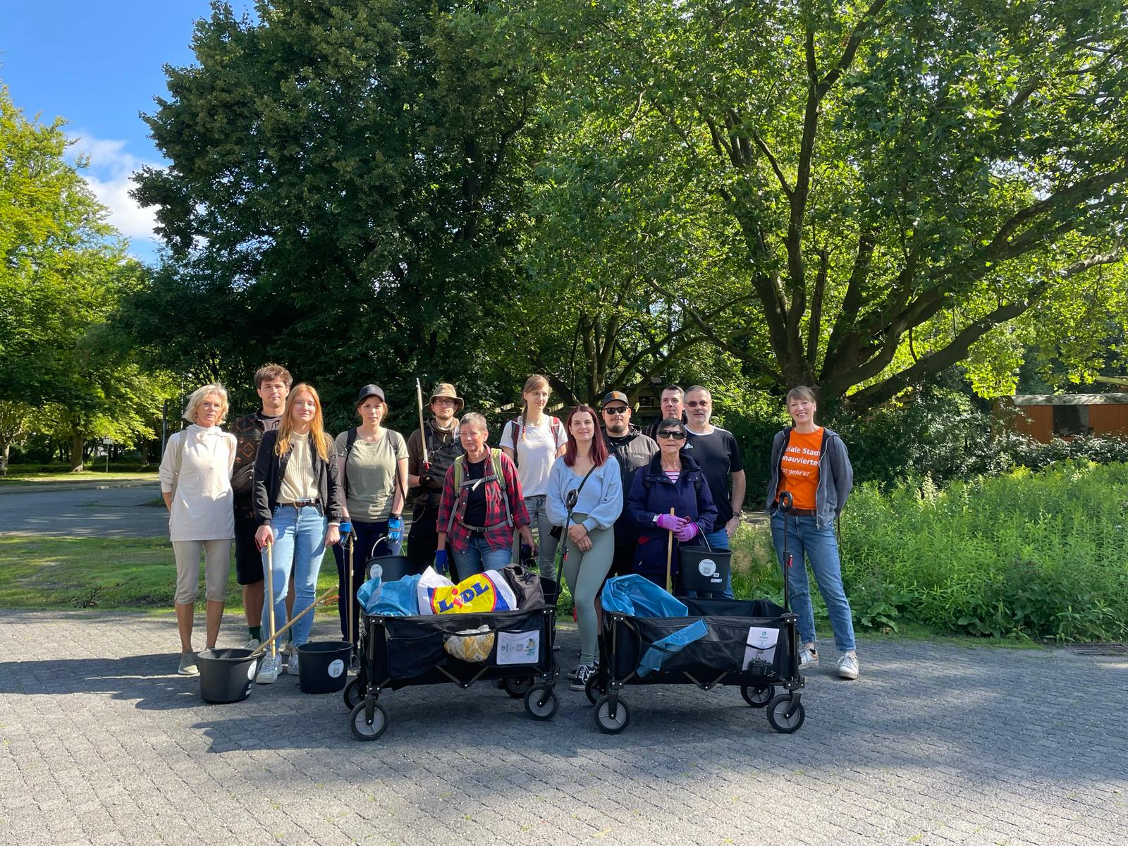 World Cleanup Day in Braunschweig (Niedersachsen)