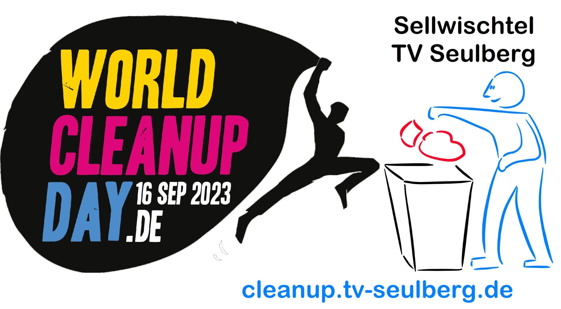 World Cleanup Day meets Sellwischtel (Hessen)
