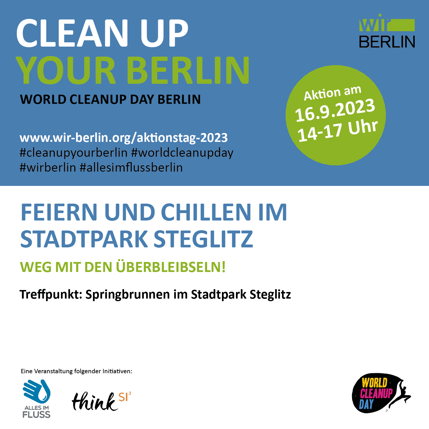 Feiern und Chillen im Stadtpark Steglitz (Berlin)