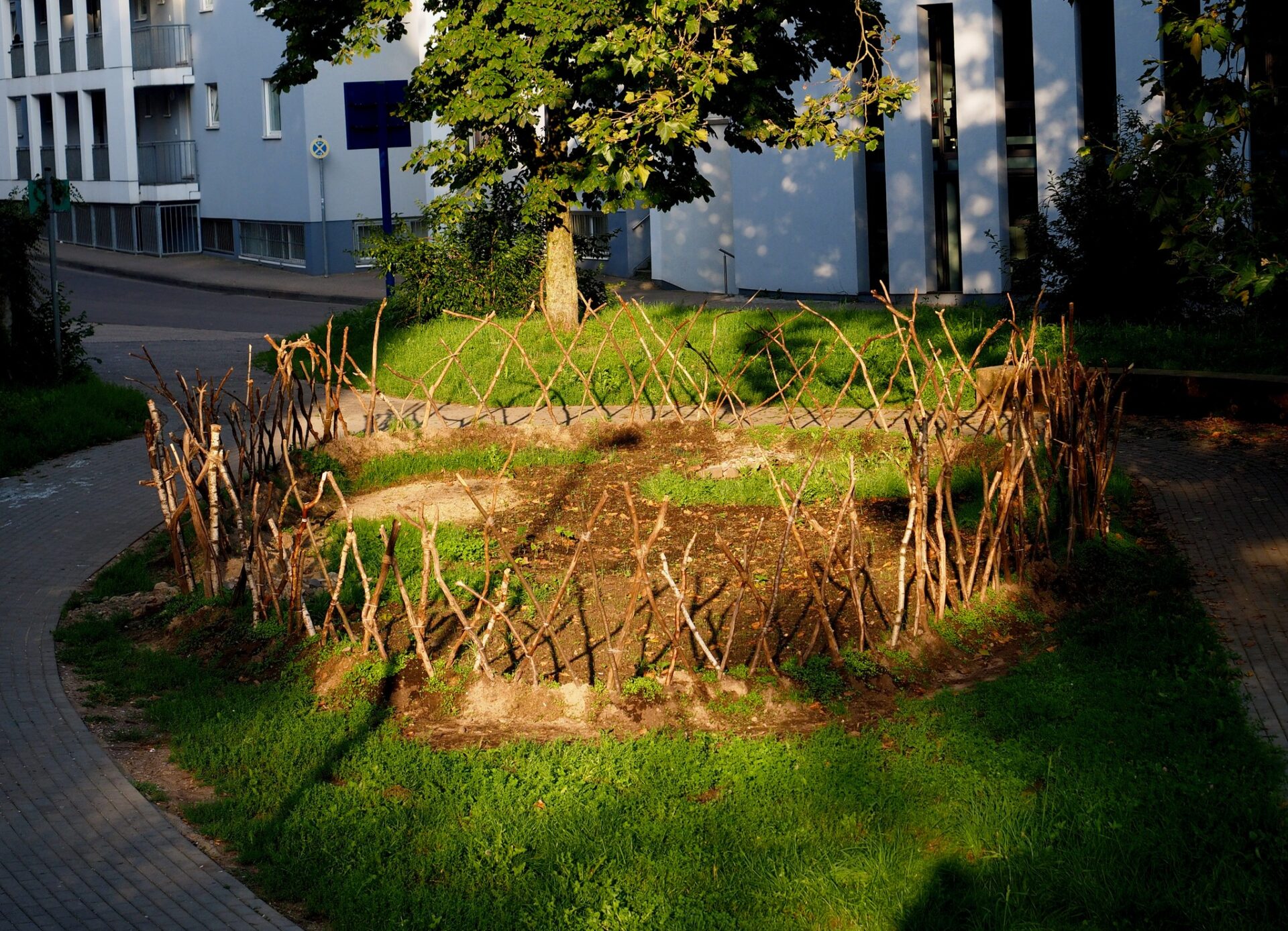 müllsammeln um den karltoffelplatz herum (Saarland)