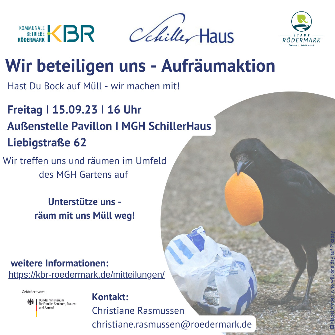 Wir beteiligen uns - Aufräumaktion (Hessen)