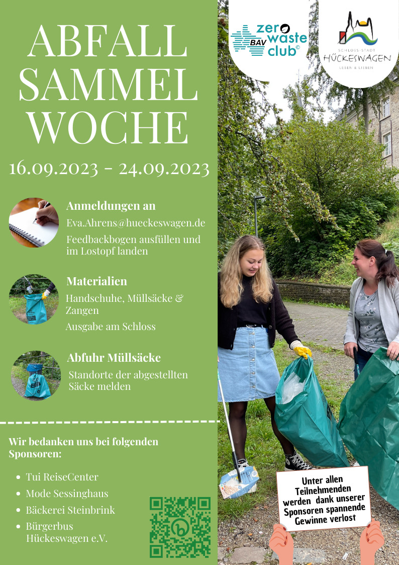 Gemeinsamer Einsatz für eine saubere Schloss-Stadt (NRW)