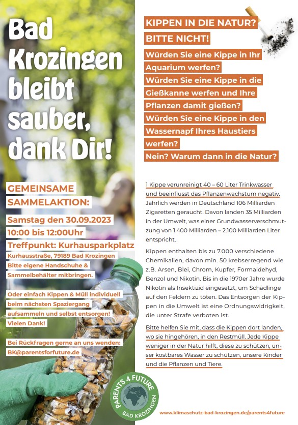 Clean-up in 79189 Bad Krozingen (Baden-Württemberg)
