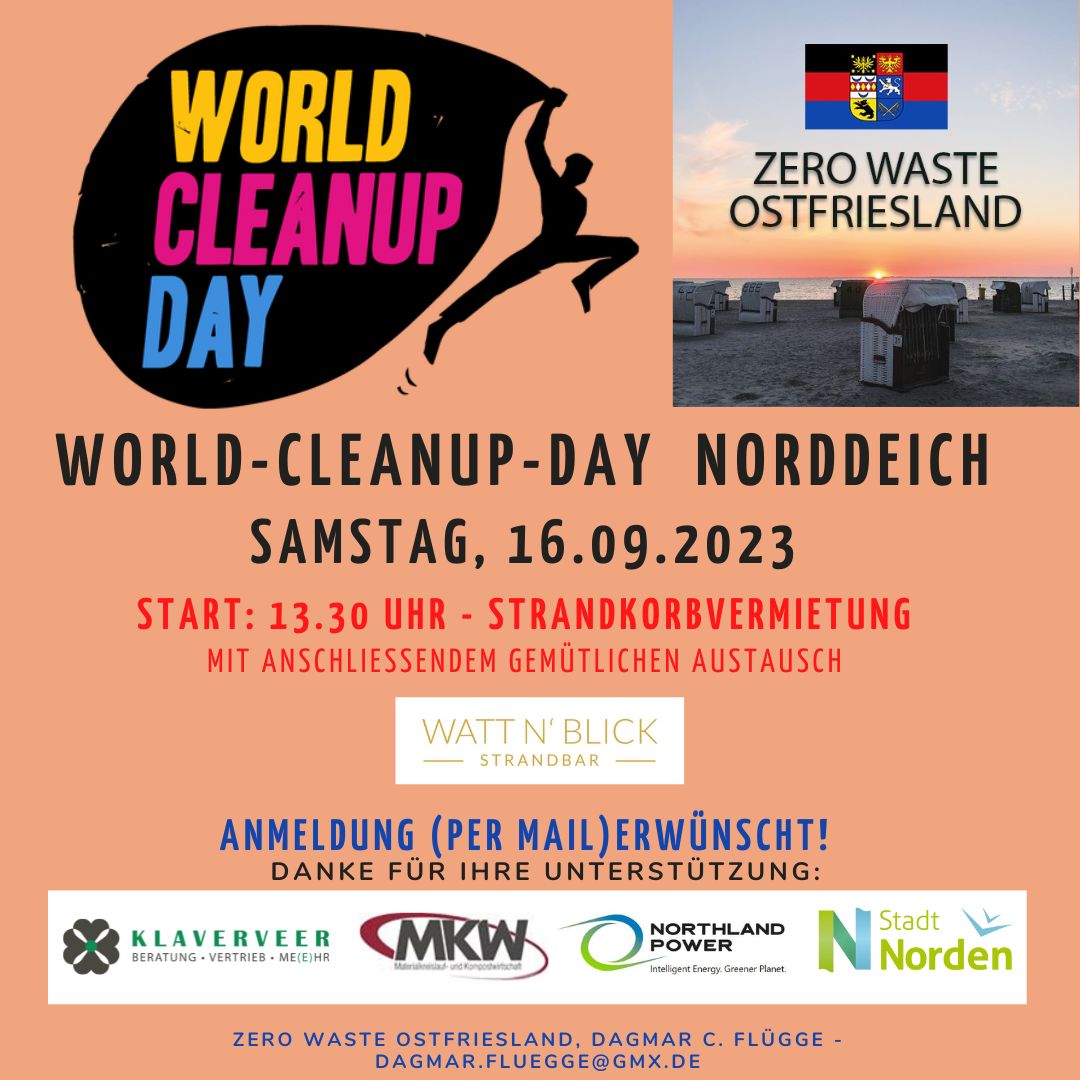 Zero Waste Ostfriesland - Strandcleanup (Niedersachsen)