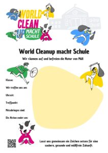 2025 world cleanup macht schule aufrufplakat a3 nodate