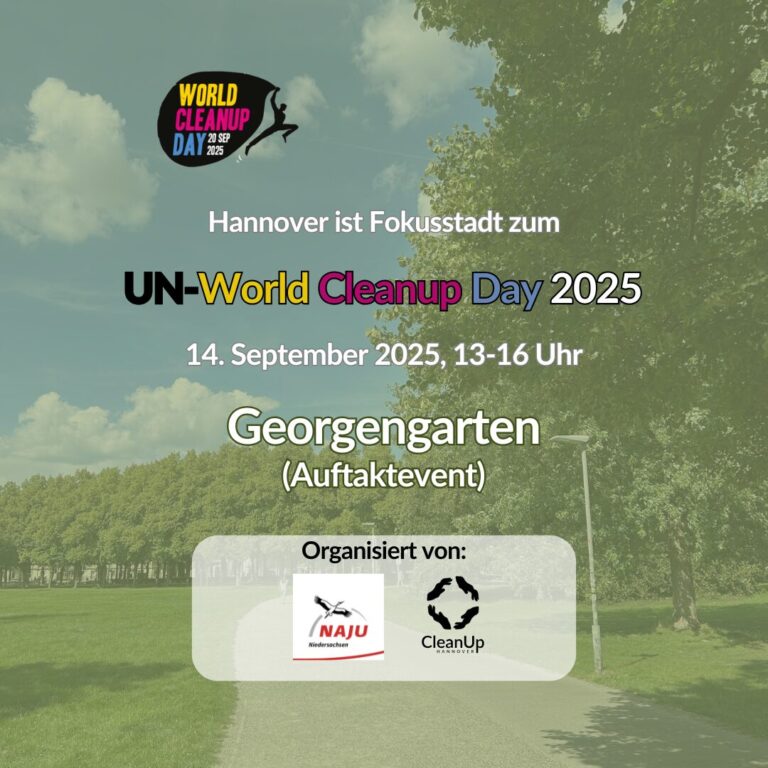 world cleanup day auftaktevent mit naju 14. september (1080 x 1080 px)