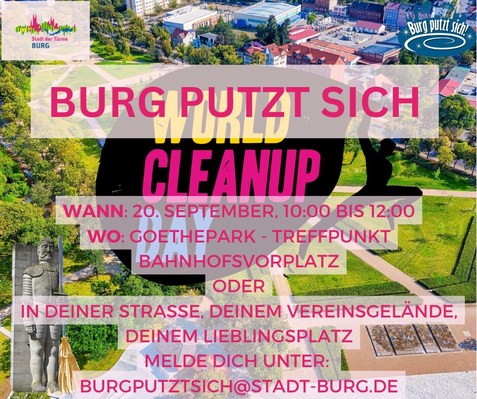 Burg putzt sich (Sachsen-Anhalt)