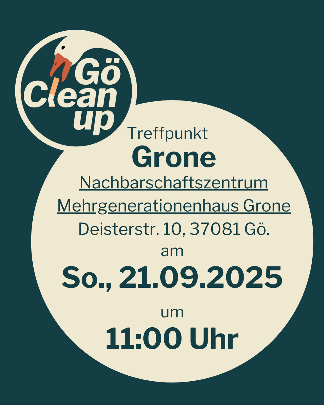 GöCleanup x World Cleanup Day (Niedersachsen)