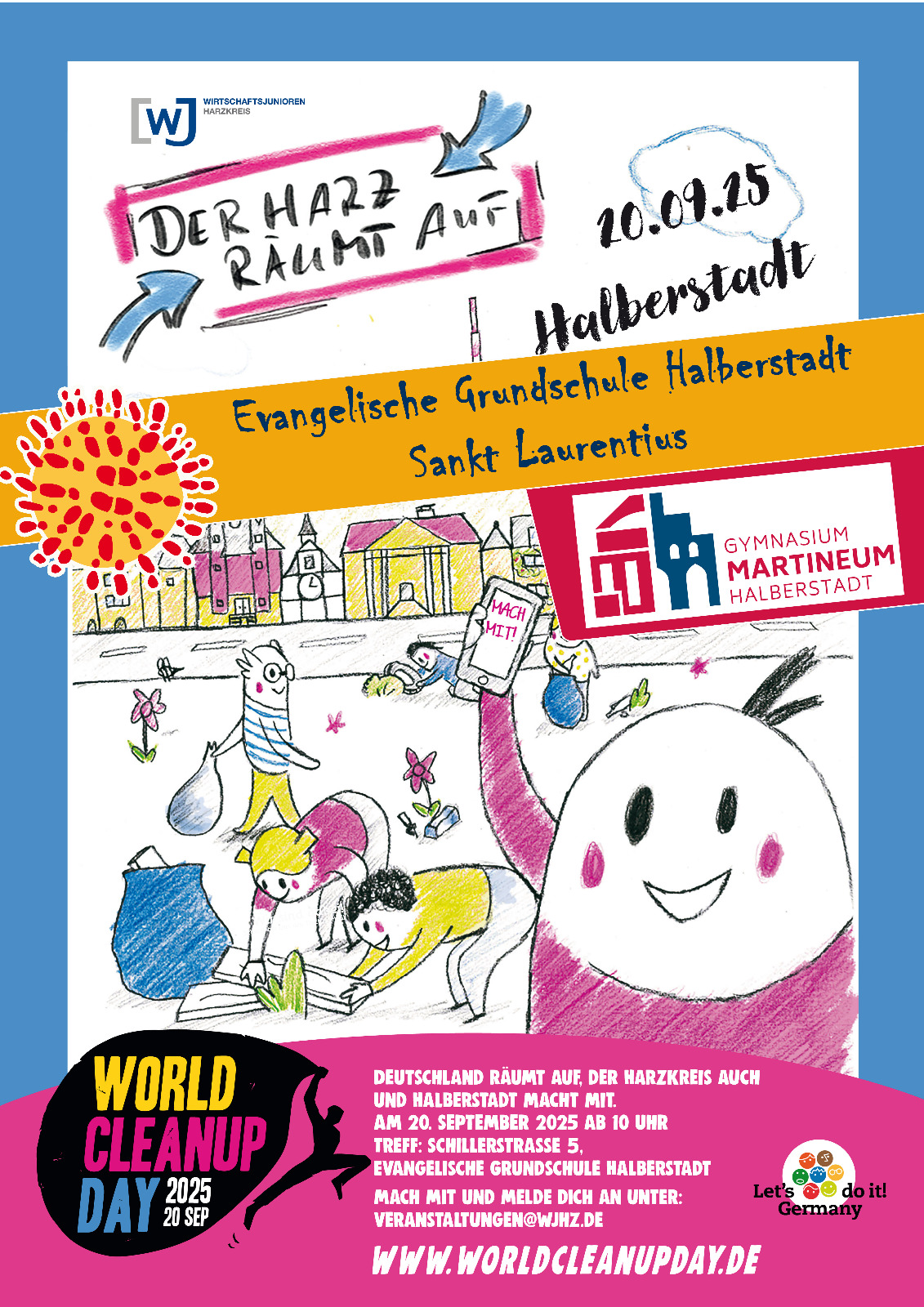 World Cleanup Day in Halberstadt (Sachsen-Anhalt)