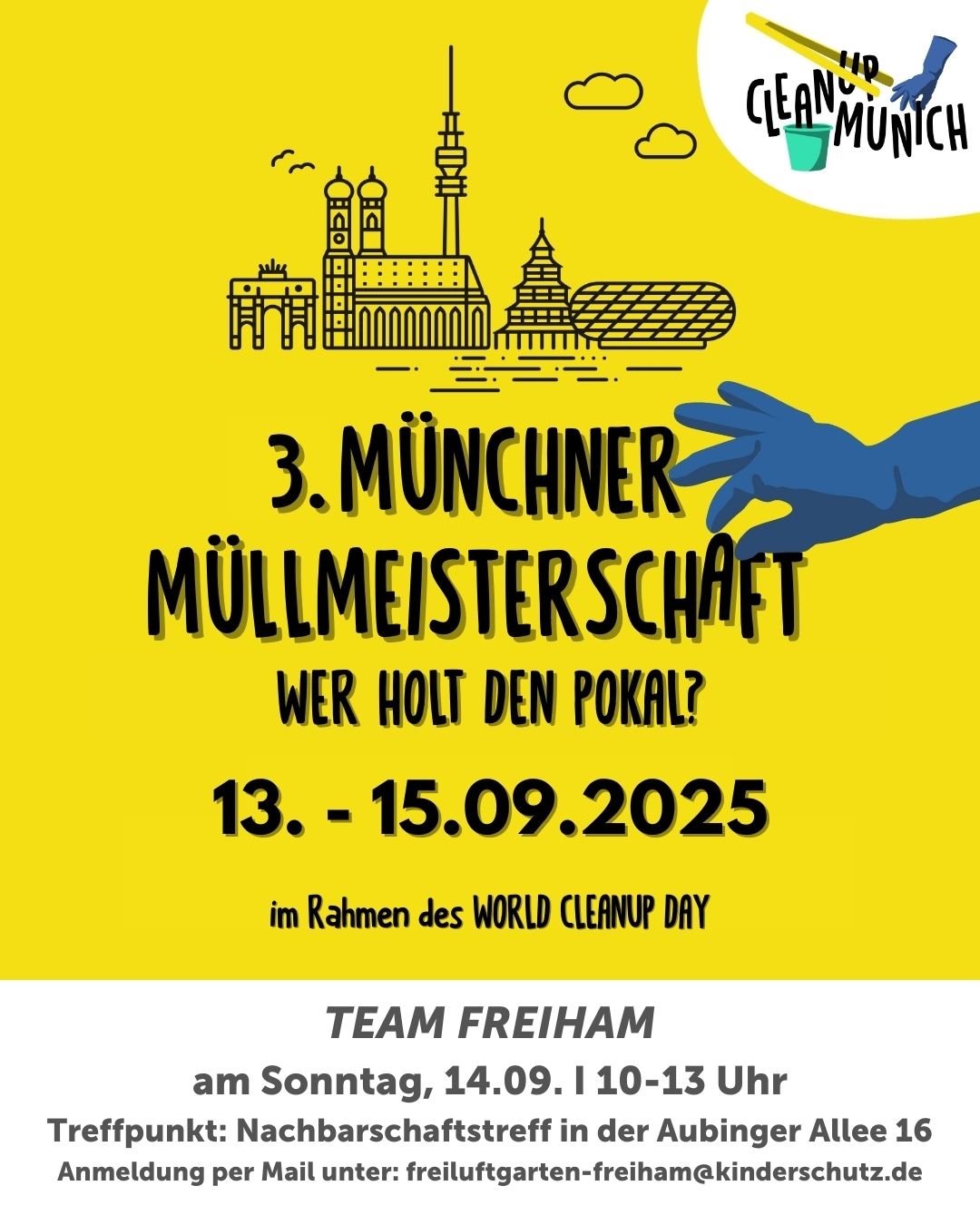 Münchner Müllmeisterschaft - Team Freiham (Bayern)