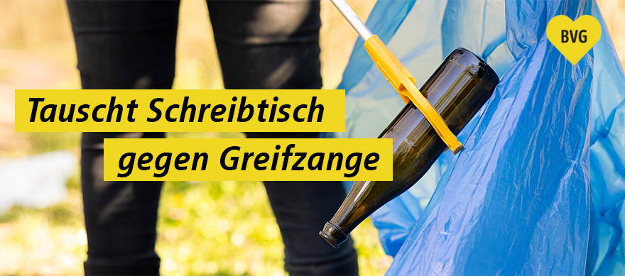 BVG tauscht Schreibtisch gegen Greifzange (BER)