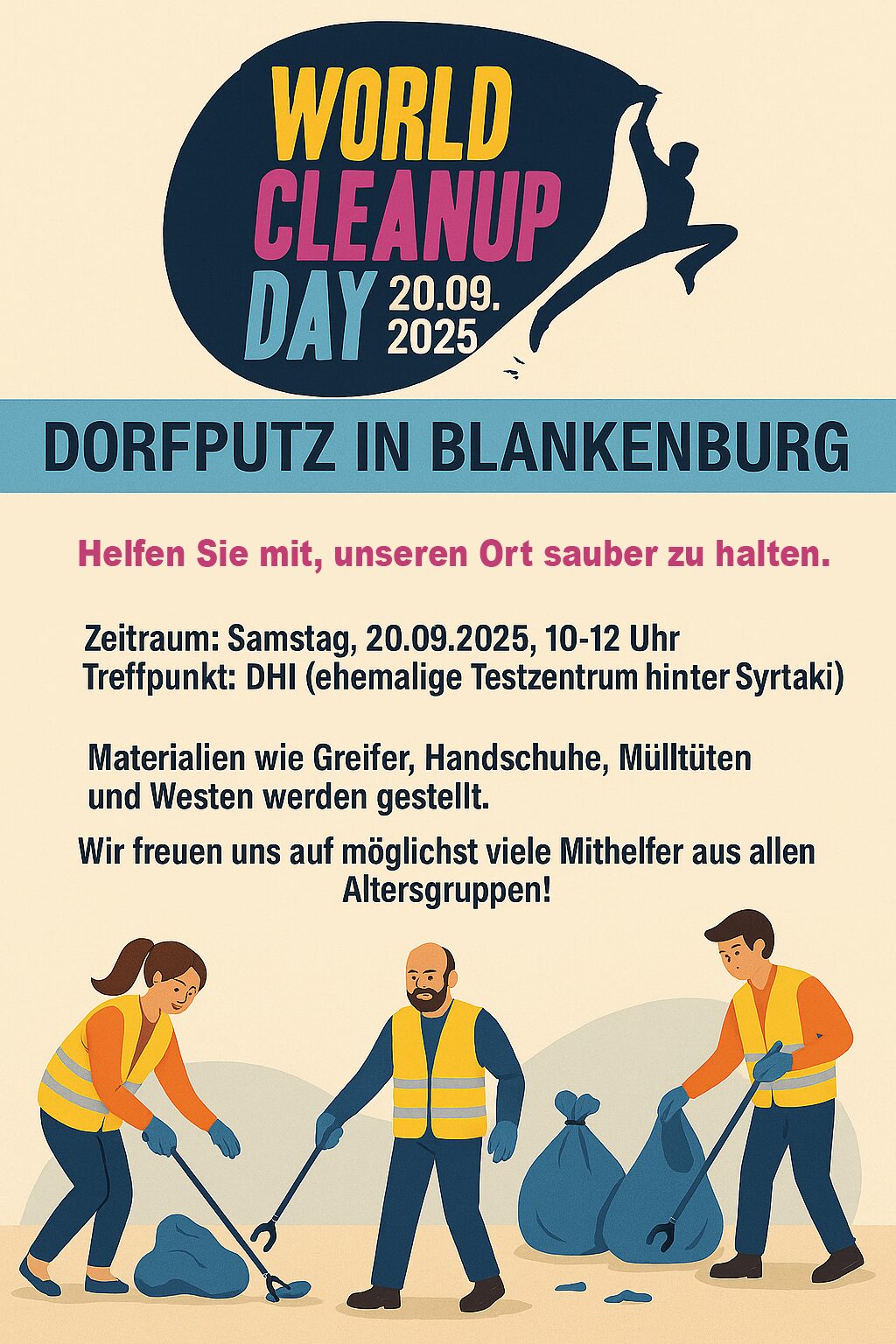 Dorfputz in Blankenburg (BER)