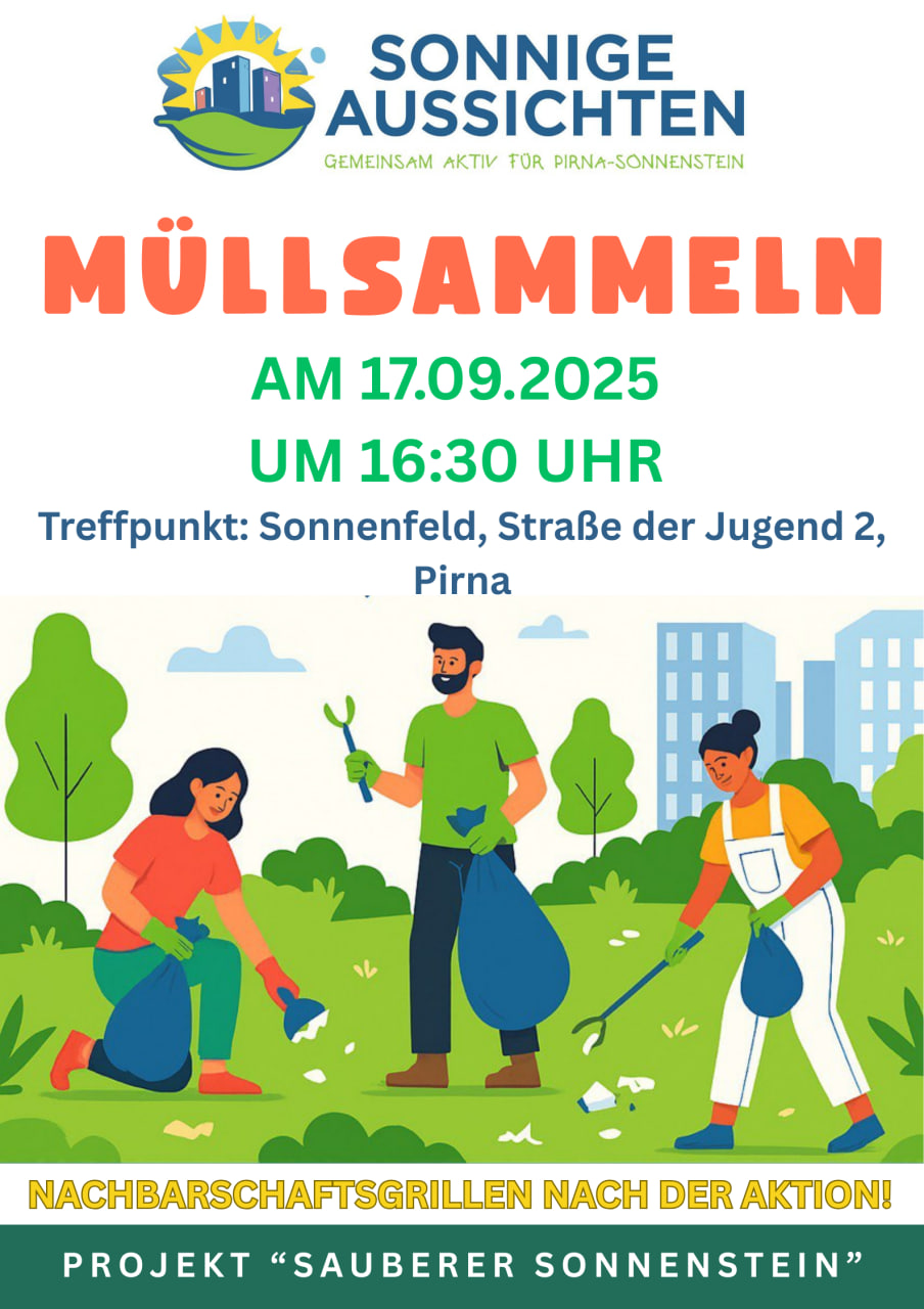 Müllsammeln (Sachsen)