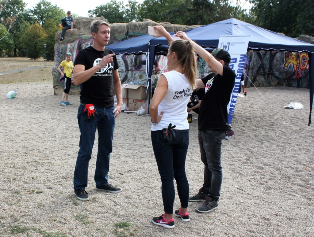 2018 volkspark holger holland world cleanup day deutschland