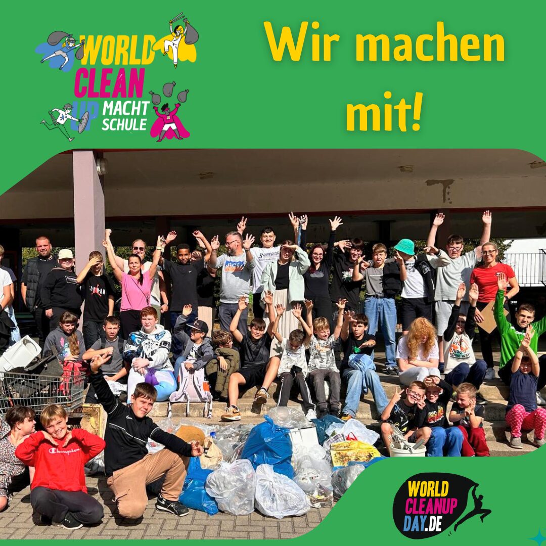 Rahel rackert für eine saubere Umwelt