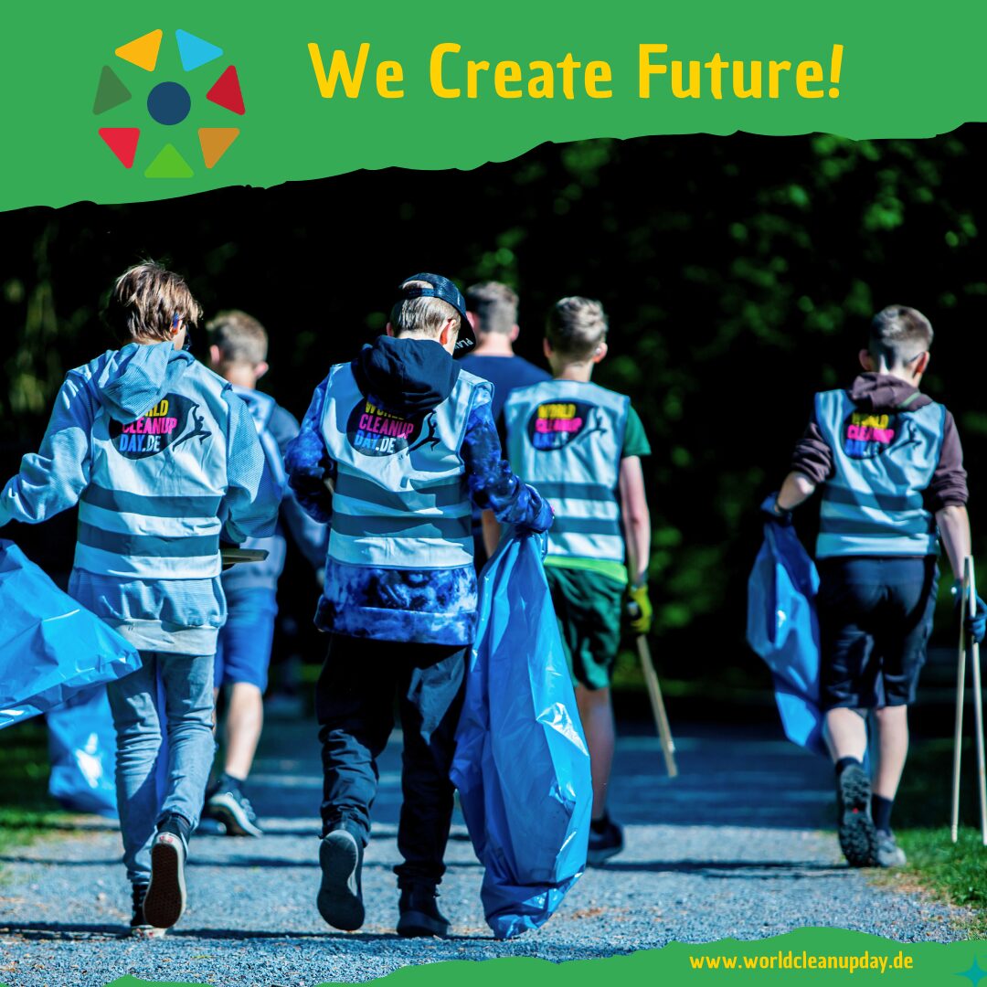 Rahel rackert für eine saubere Umwelt