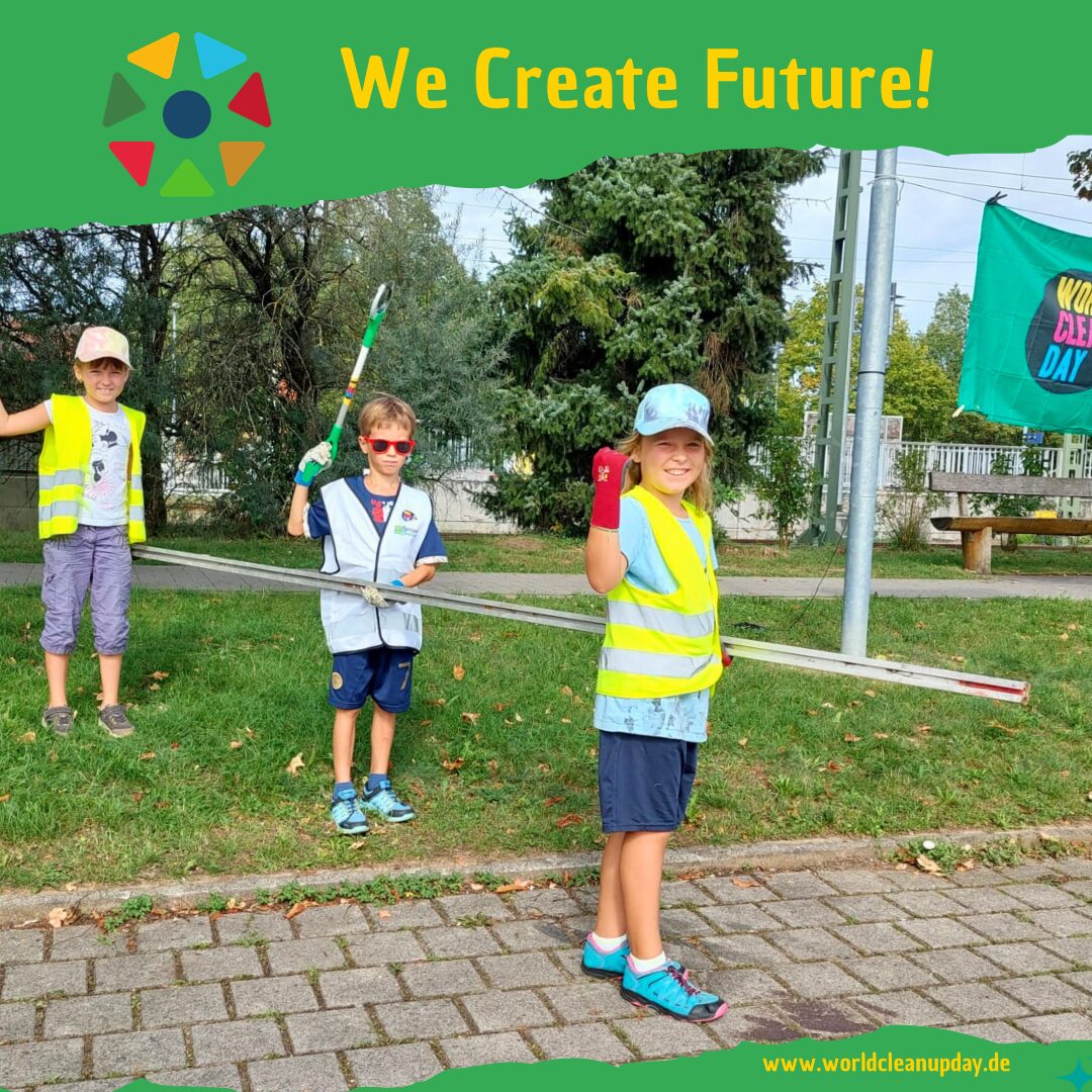 Müllfrei rund um den Feuerlöschteich und die Schule